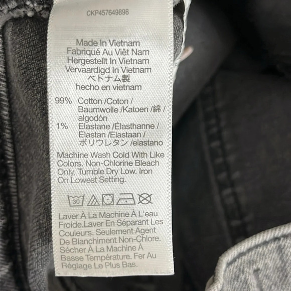 Madewell The Perfect Vintage Jean Ripped Knee Edition in Cosner Wash - Size 24 - Picture 10 of 11